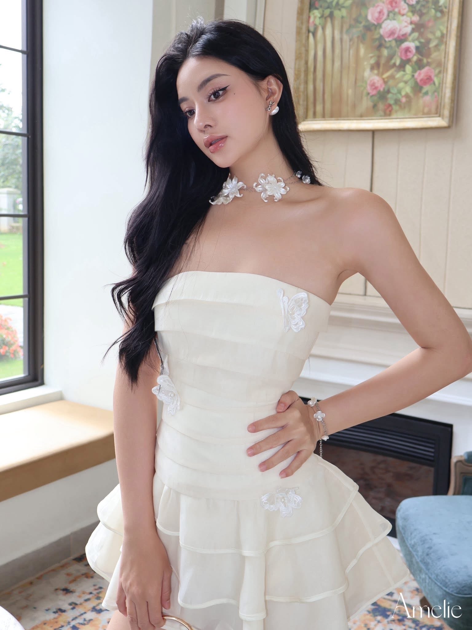 Amelie Muriel Dress - Ready to dispatch within 48 hours