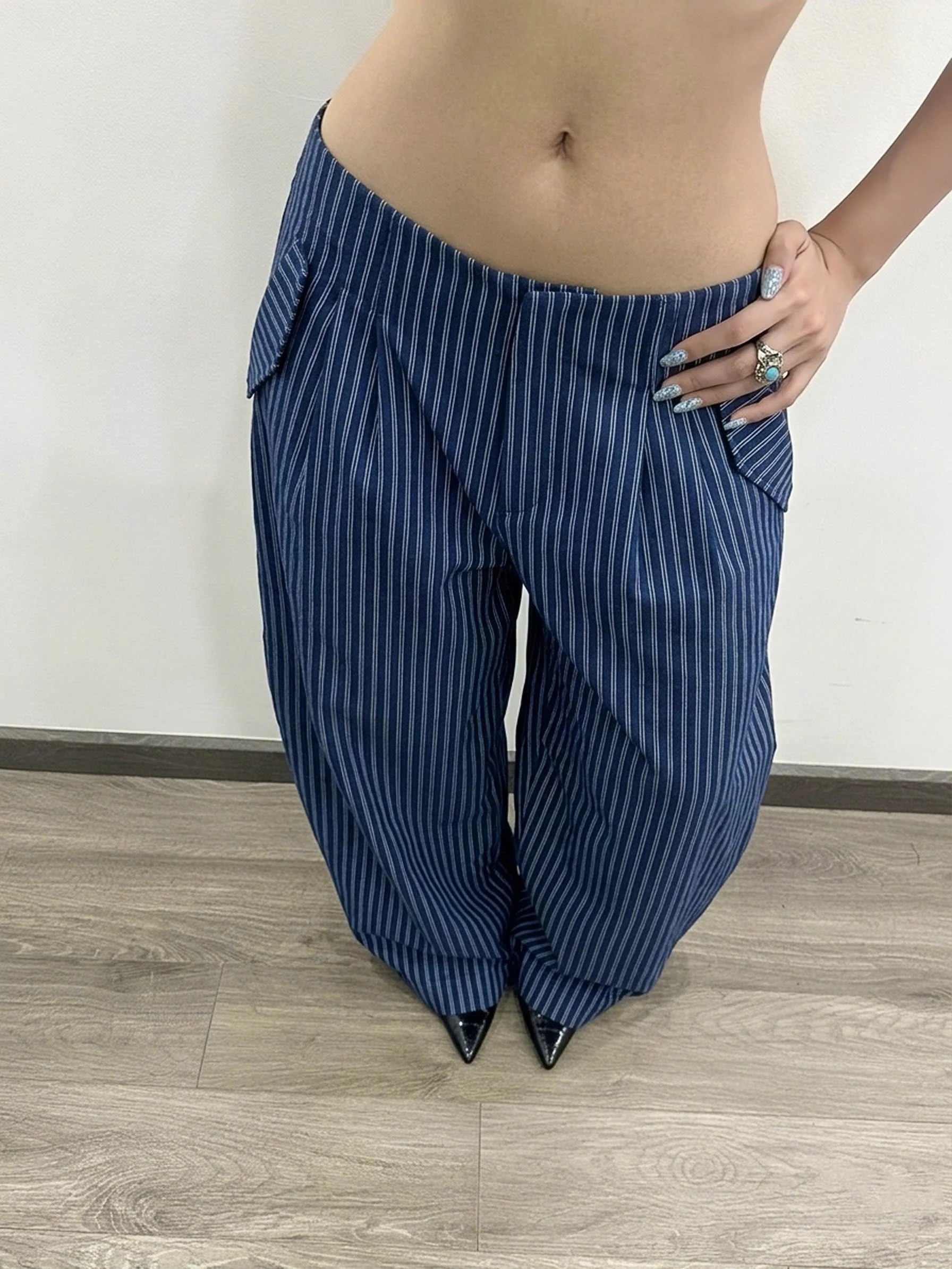 IUE “BLUEBERRY" BAGGY PANTS