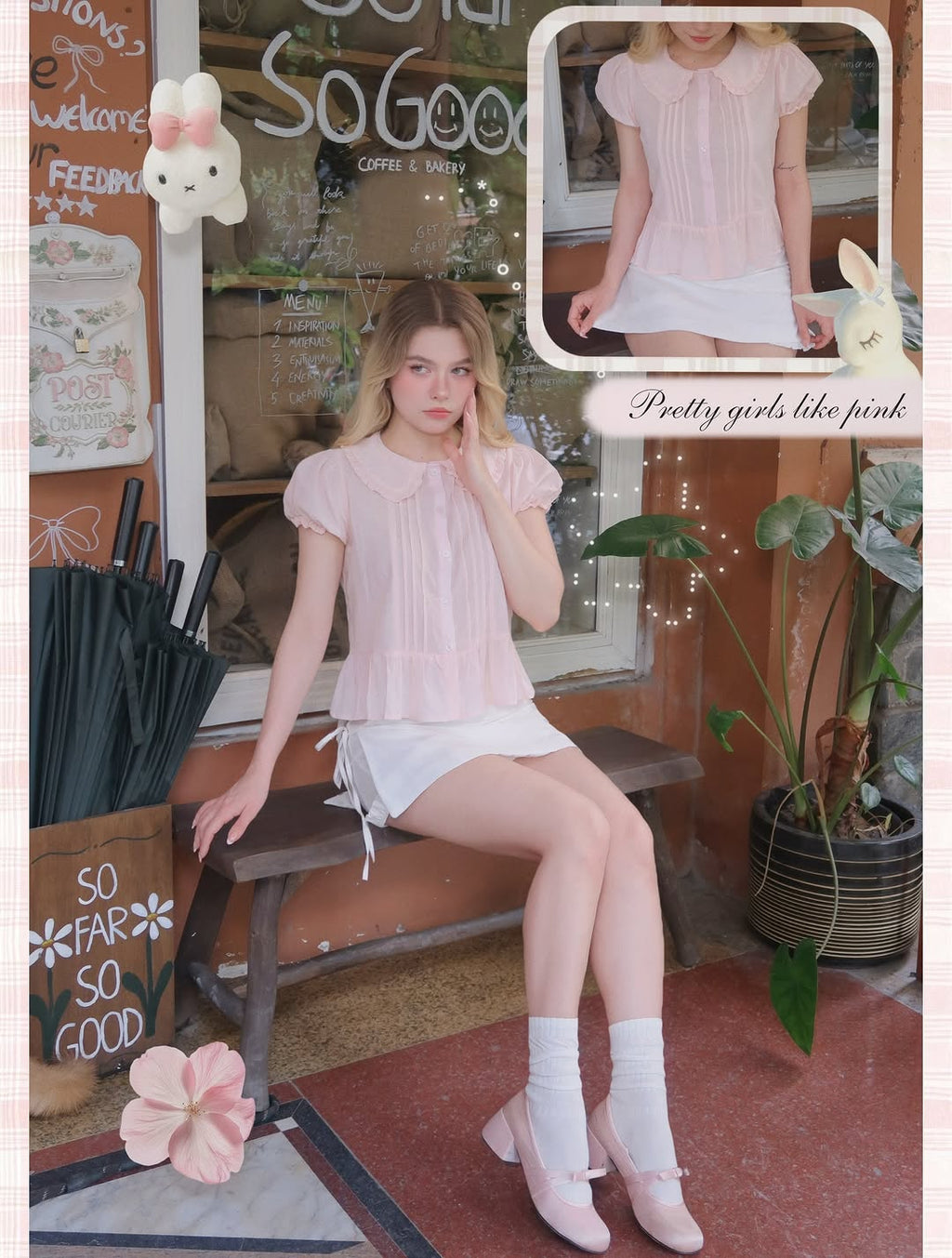 Hina Pink Top