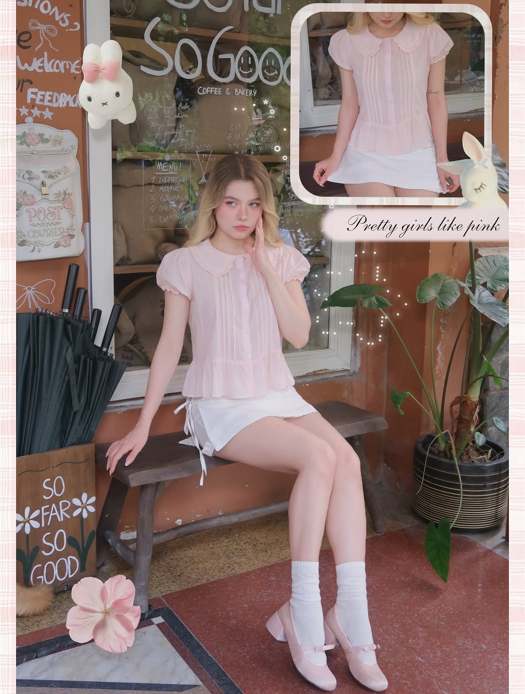 Hina Pink Top