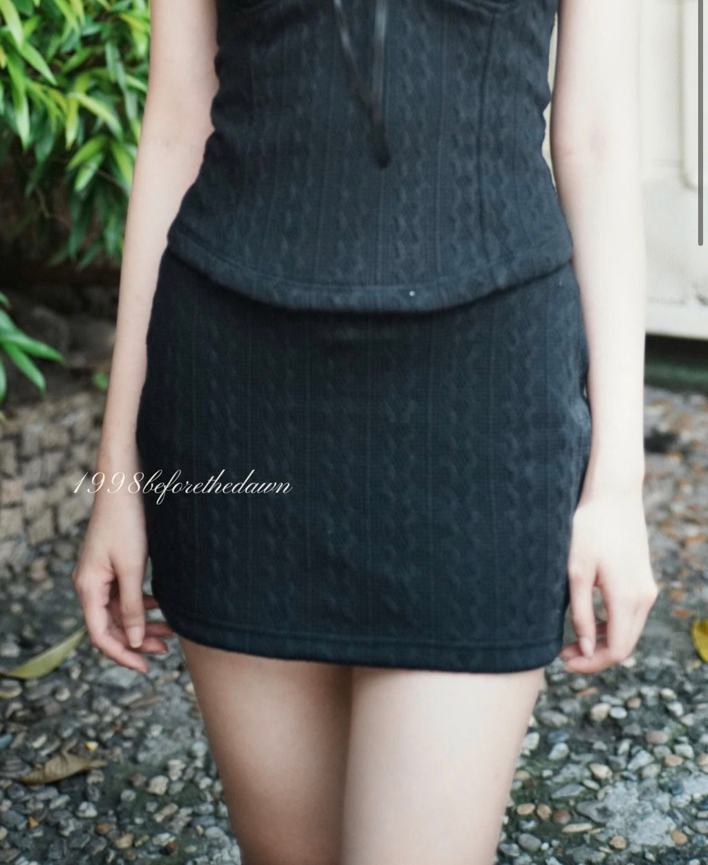 1998beforethedawn Vani Black Skirt