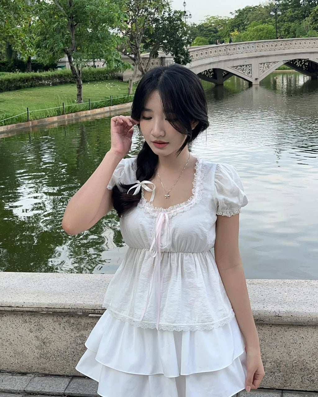 My Baby doll Top - White (Pre-order)