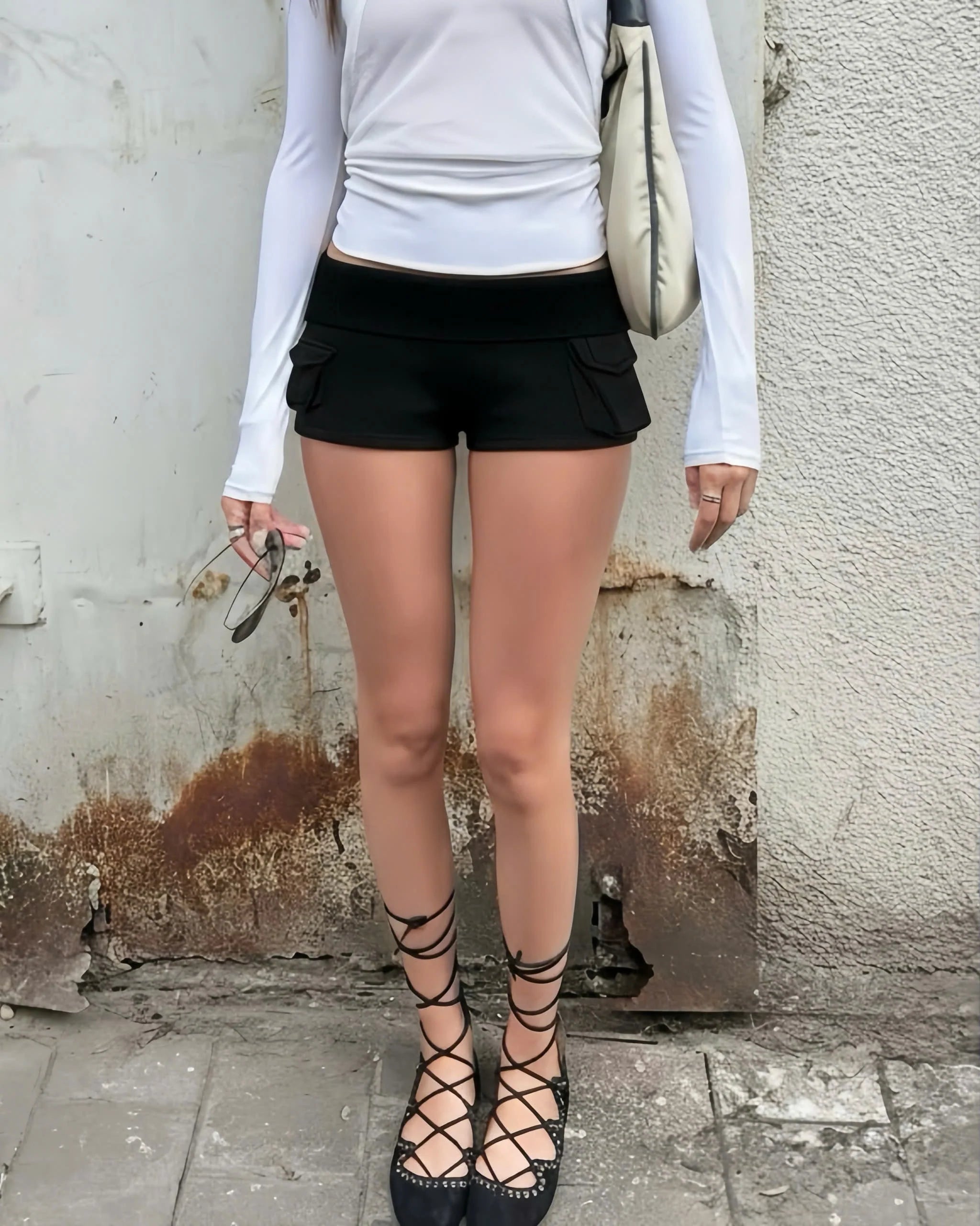 IUE “KANJI" MICRO SHORTS