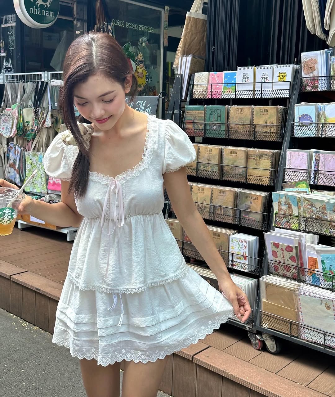 My Baby doll Top - White (Pre-order)