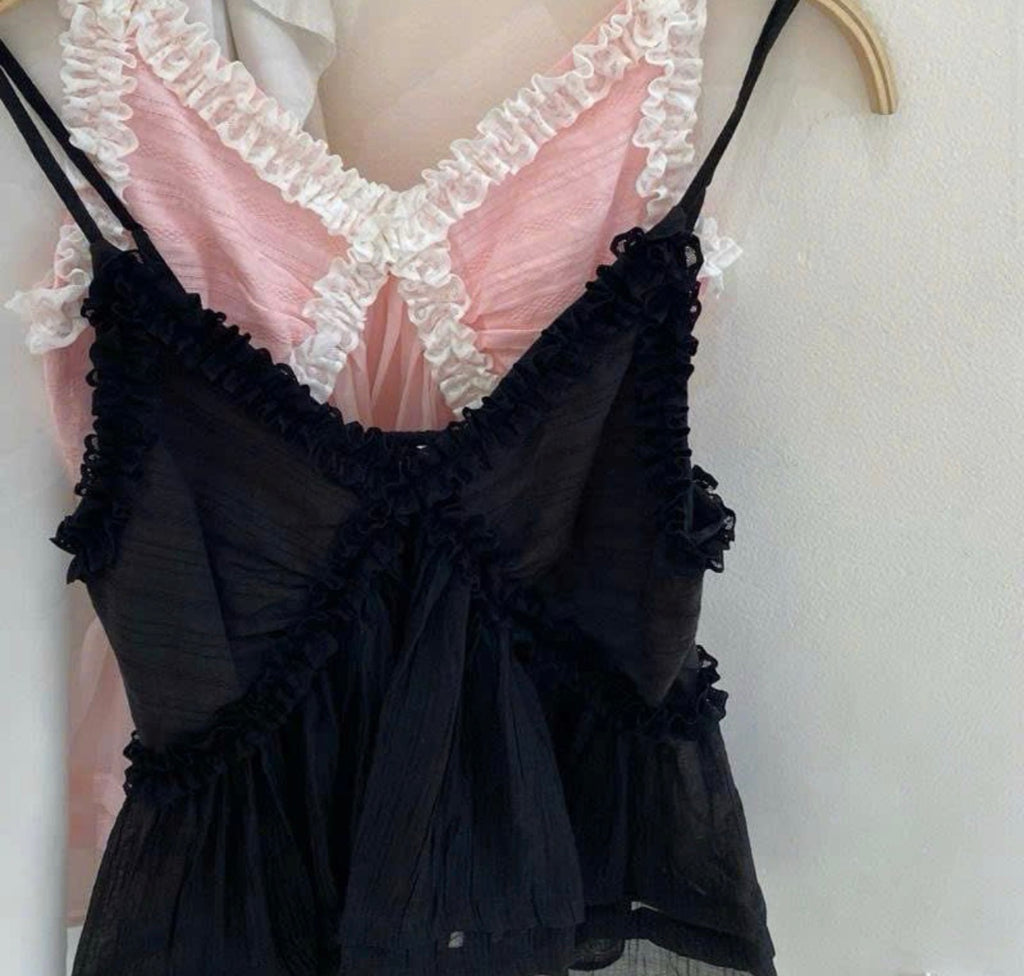 1998 Ariel Cami Top ( Black ) - READY TO DISPATCH WITHIN 48 hours