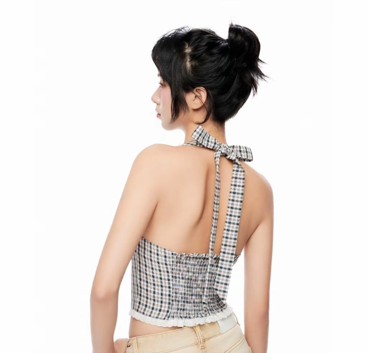 CaraClub Natis Halter Top (Black) - Ready to dispatch in 48 hours