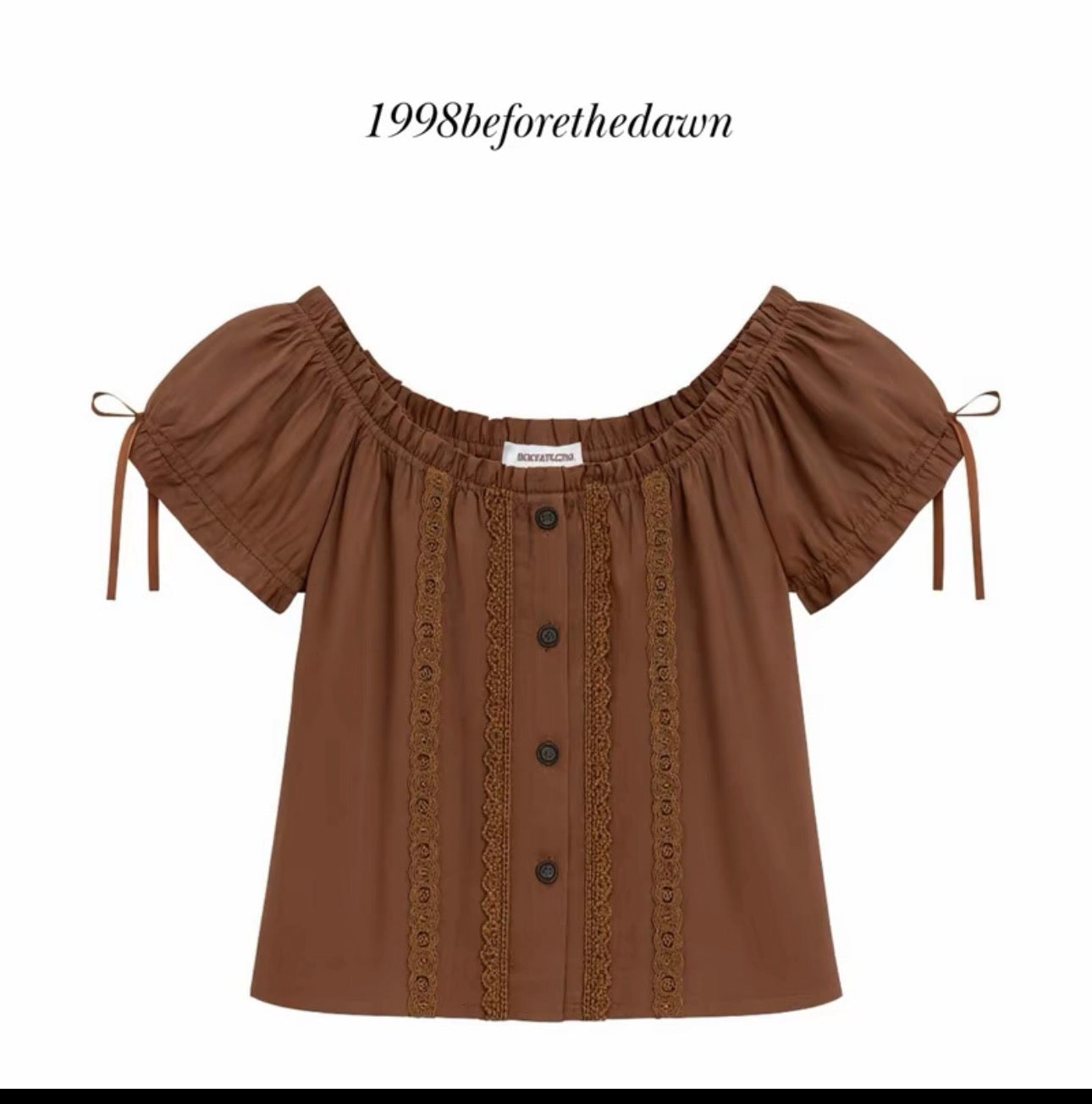 1998beforethedawn Jane Brown Top