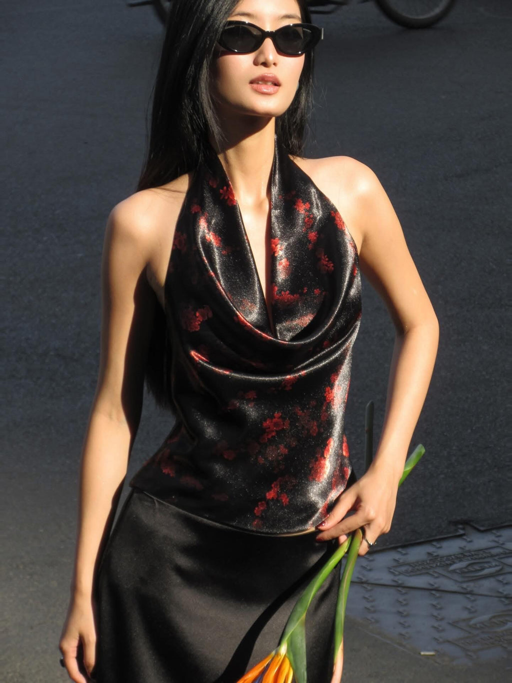 Ayserkris June Top x Silk Veil Skirt - Ready to dispatch in 48 hours