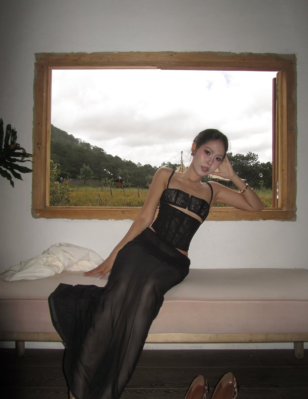 Elmer Corset Top (Black)