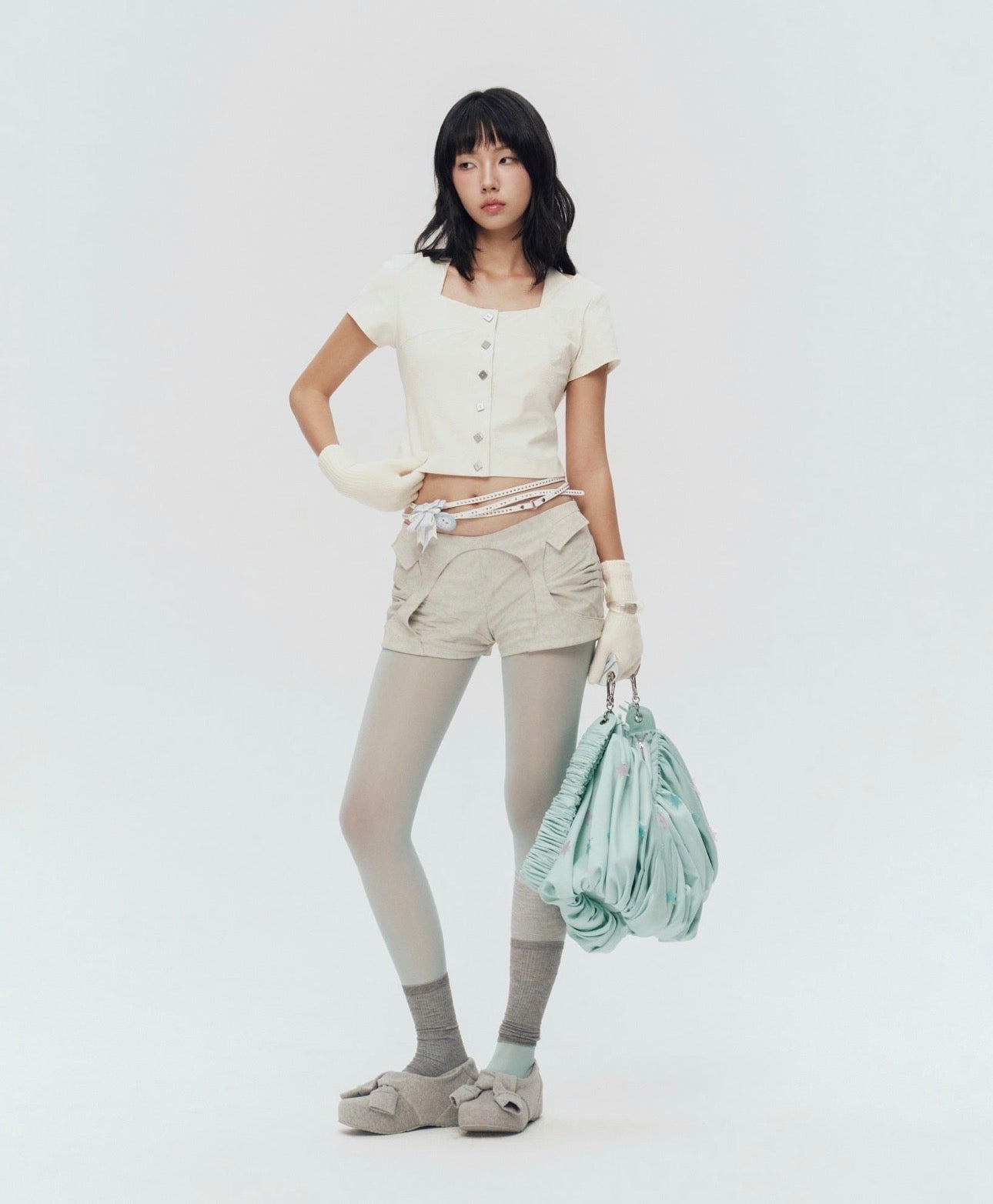 LAMBERT SHORT (MARBLE BEIGE)