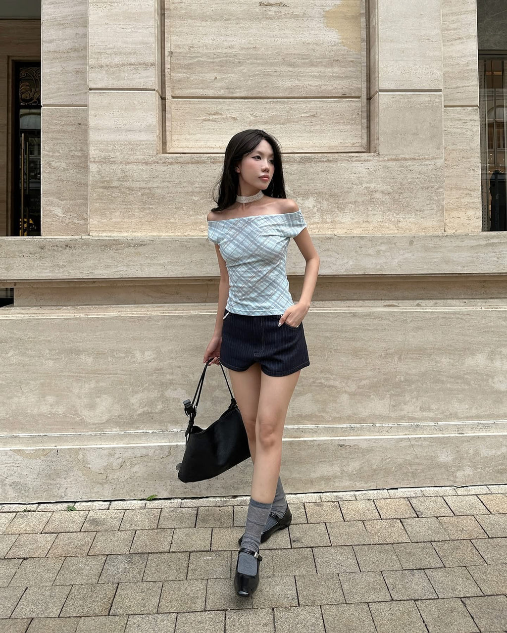MiaRitta Nancy Top ( Blue )