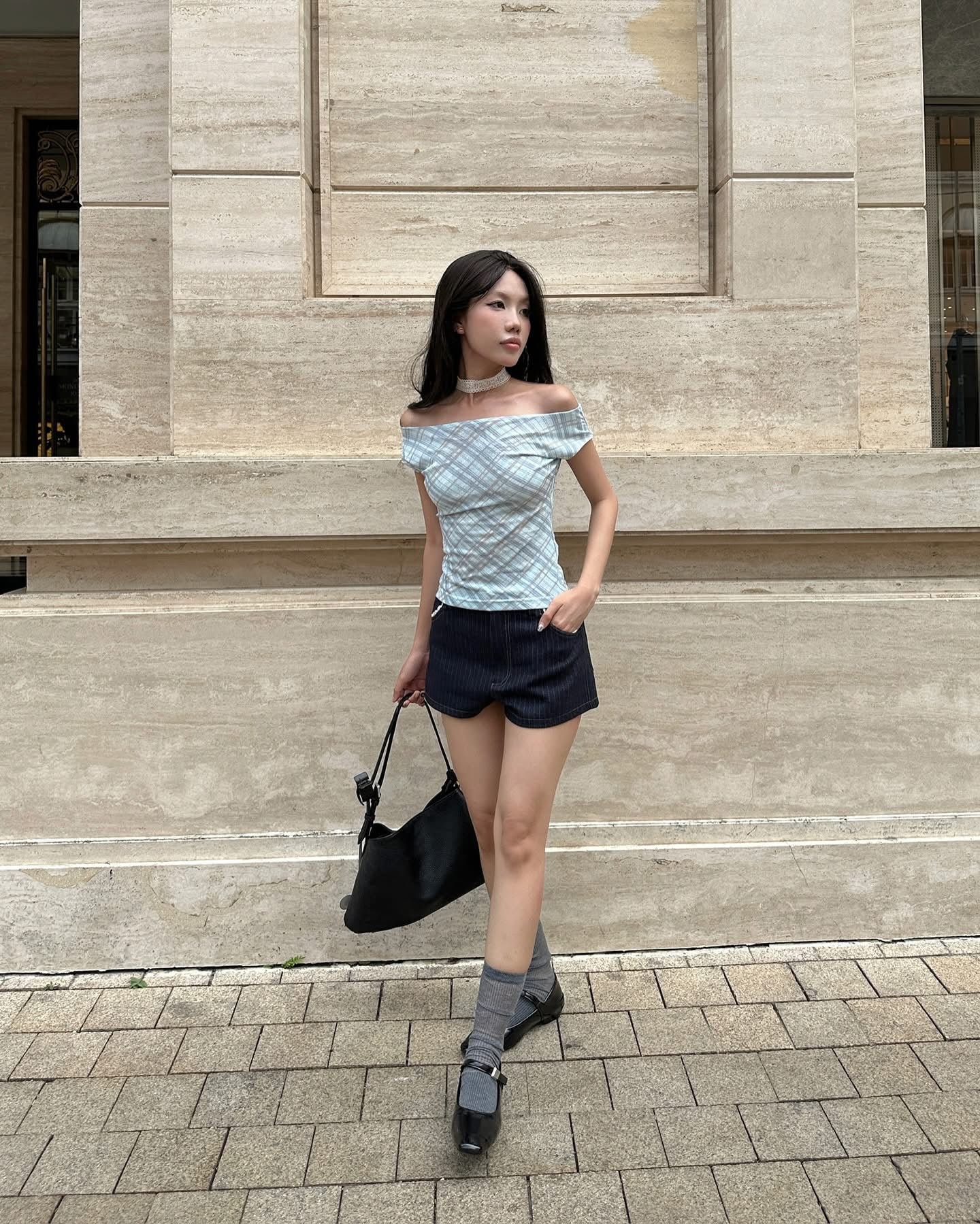 MiaRitta Nancy Top ( Blue )