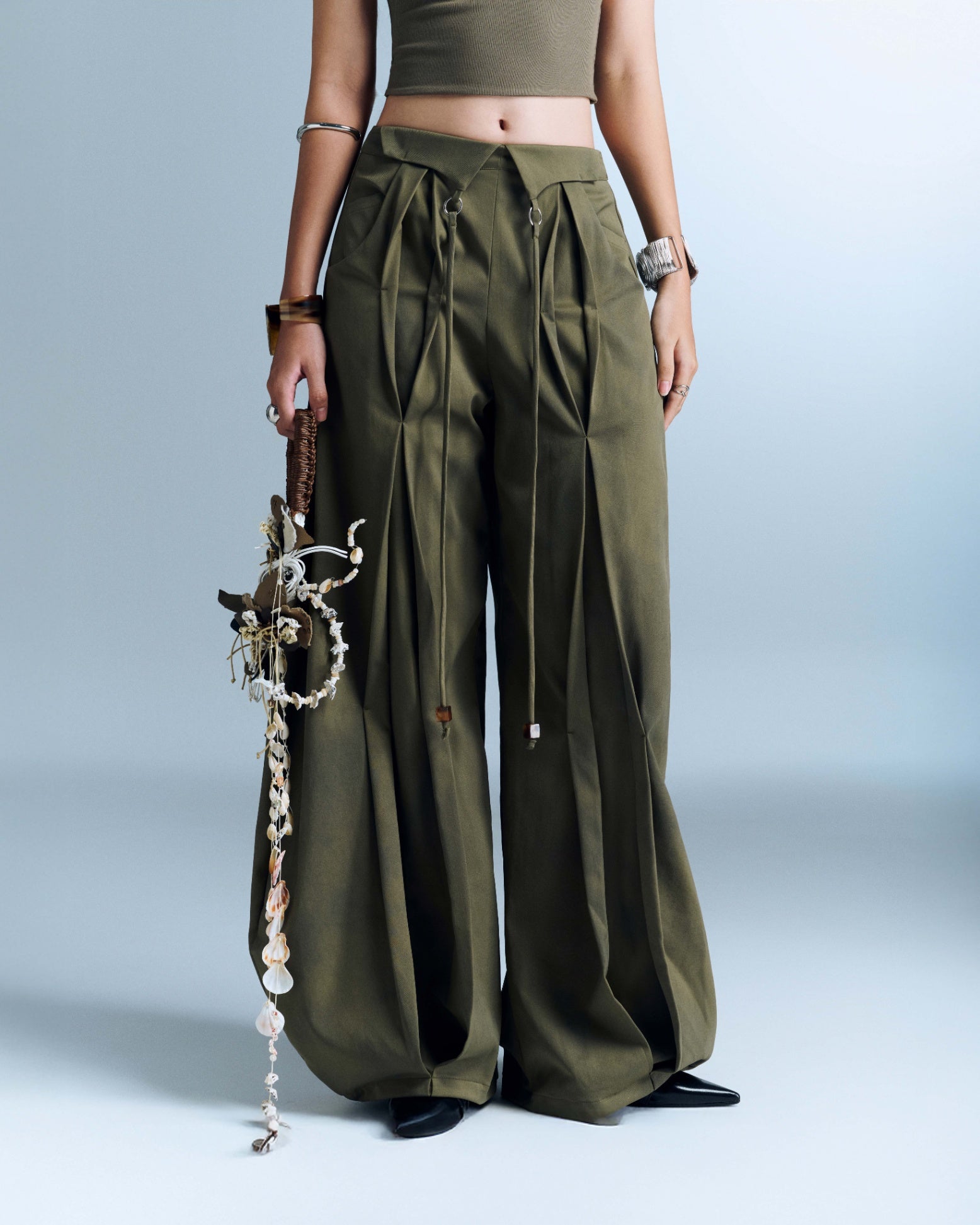 SOLOMON PANTS (ARMY GREEN) - Pre-order