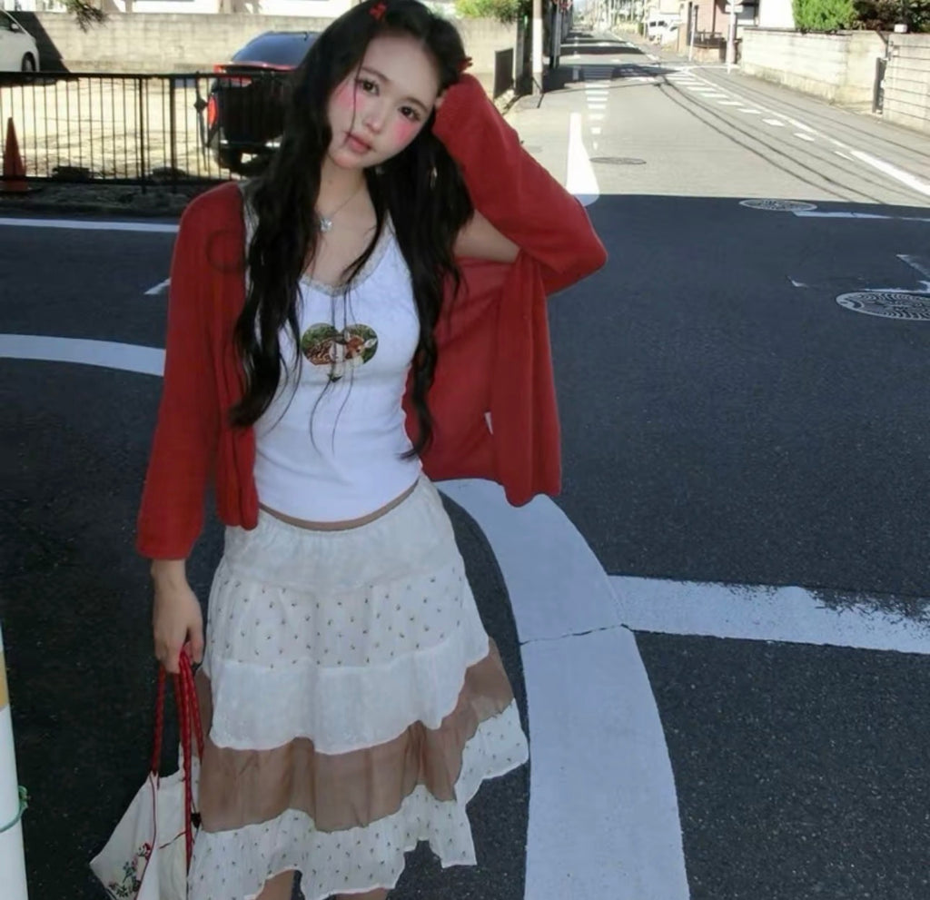 1998beforethedawn Autumn Brown Skirt