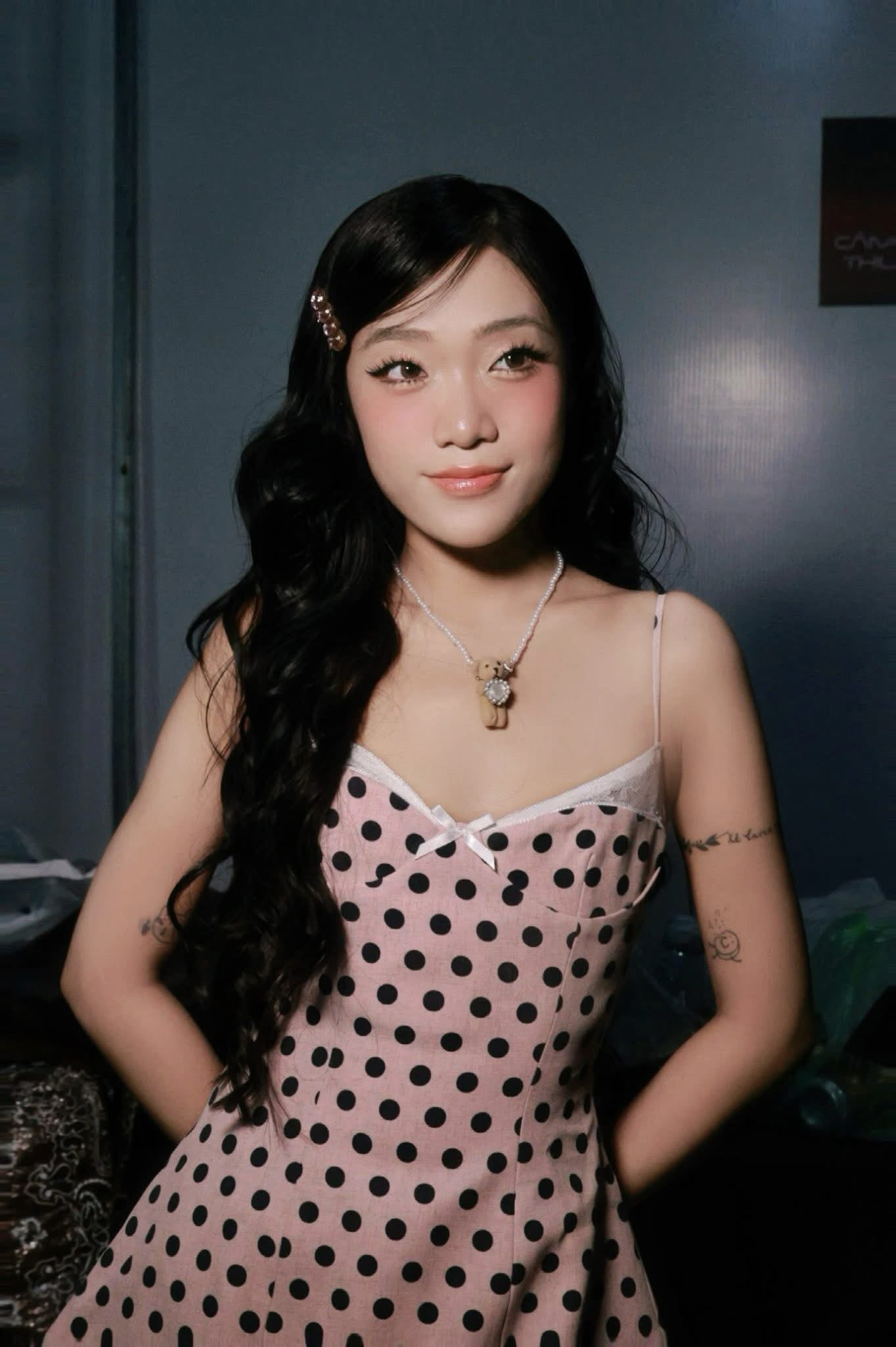 Madebymum Small Polka Dots Dress - Ready to dispatch in 48 hours