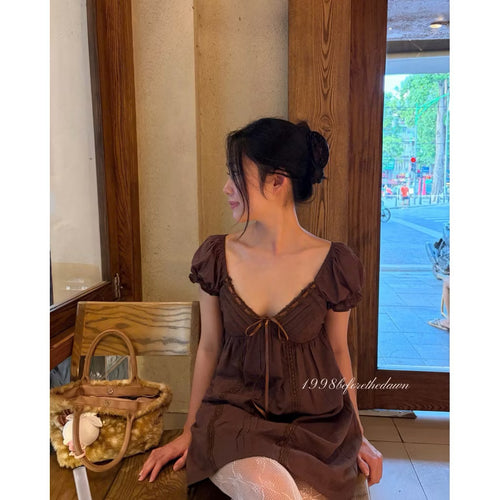 1998 Esme Brown Dress - Ready to dispatch in 48 hours