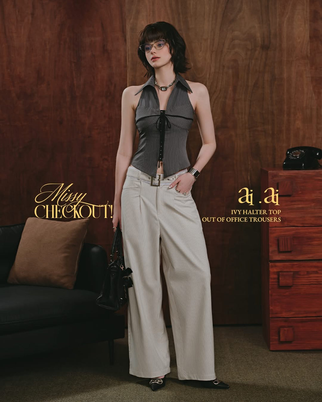 Aiai Studio Ivy Halter Top