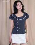 Miniepie.sg TherMoon Linen Top