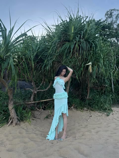 Ibiboss Mari Flower Maxi Dress - Ready to dispatch in 48 hours