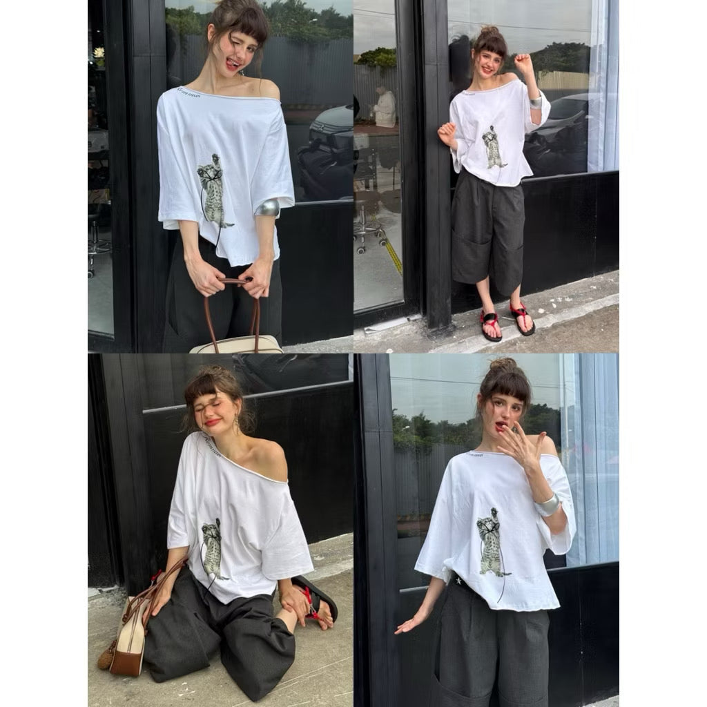 Remmus Cheeky Meow Top