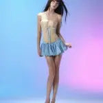 Ruederue Kia Corset Top - Ready to dispatch in 48 hours