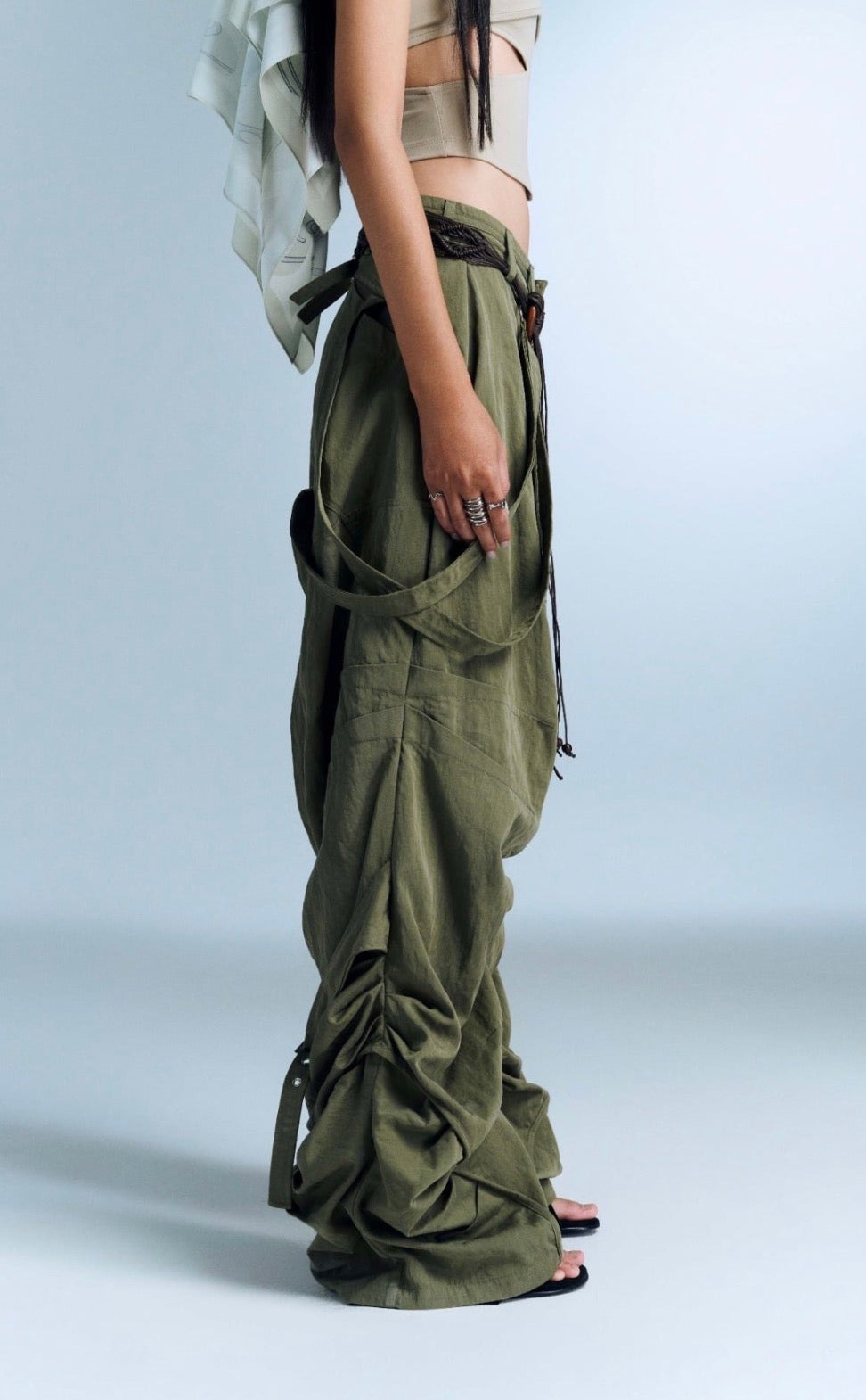 Bunnyhill LIOTA PANTS ( Green ) - Ready to dispatch in 48 hours