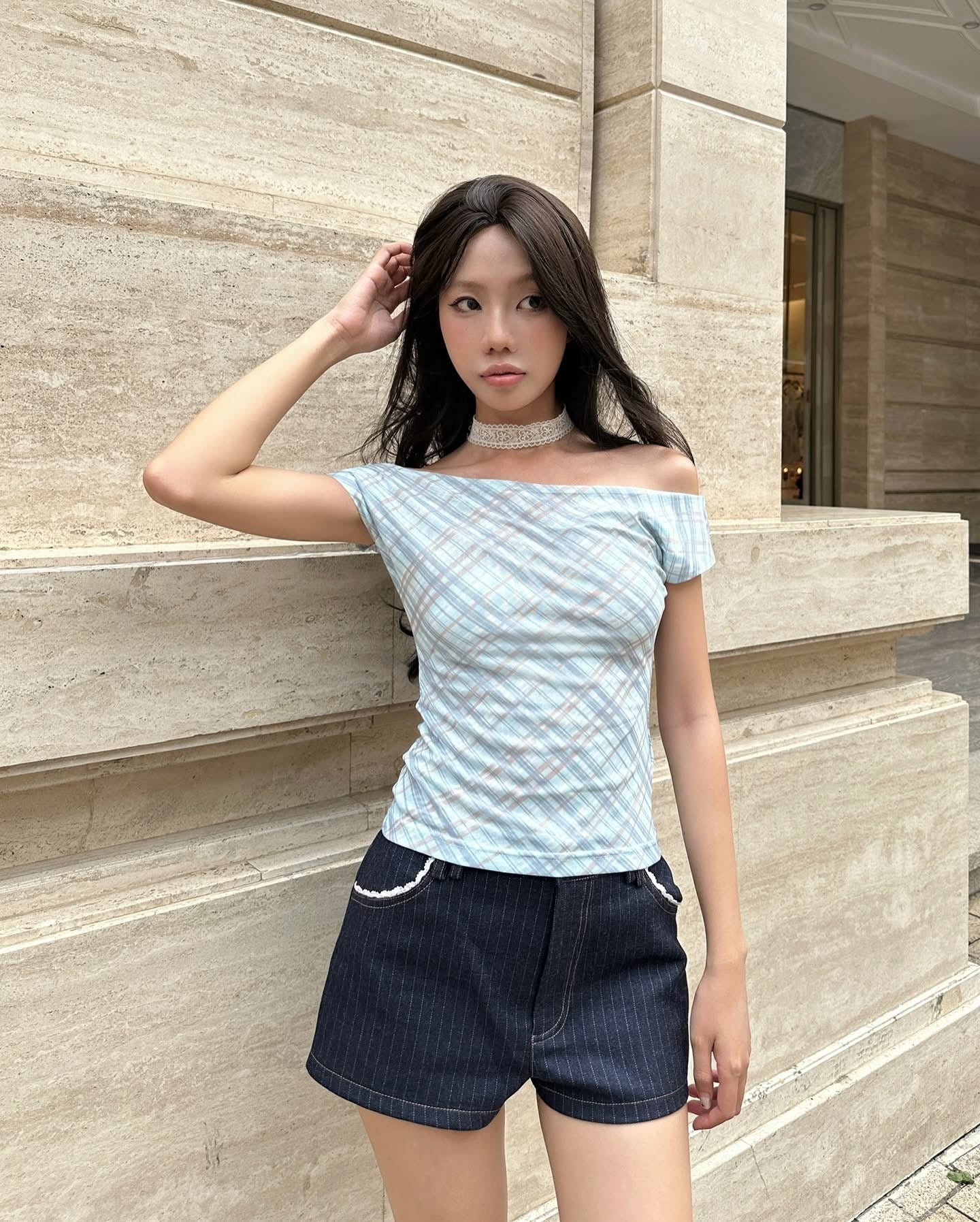 MiaRitta Nancy Top ( Blue )
