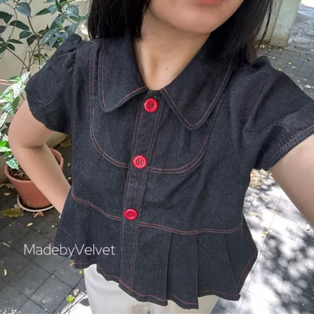 Velvet Mika Jeans Top