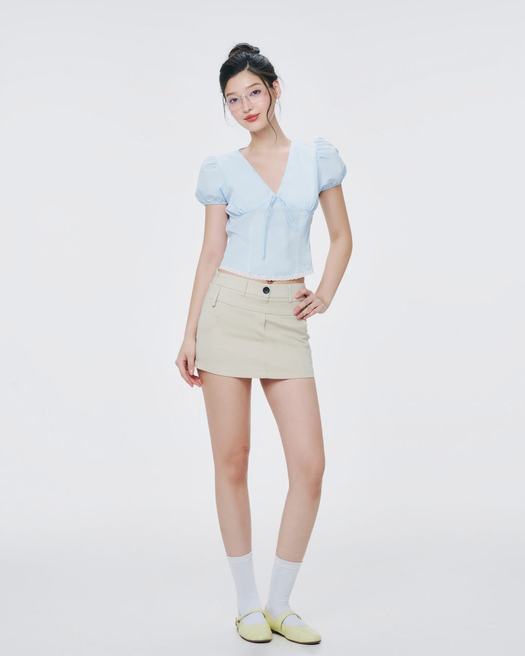 CaraClub Vilora Top (Blue) - Ready to dispatch in 48 hours