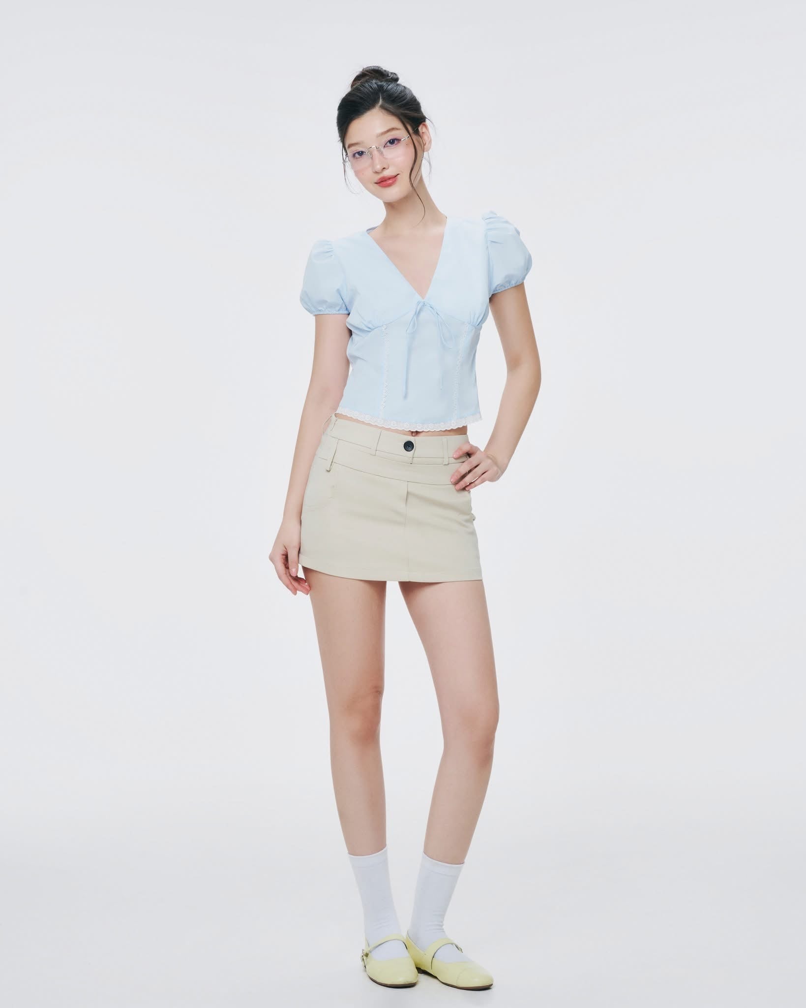 CaraClub Vilora Top (Blue) - Ready to dispatch in 48 hours
