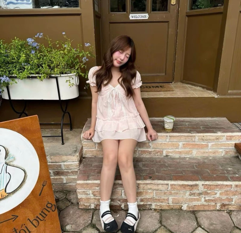 1998beforethedawn New Esme Pink Top