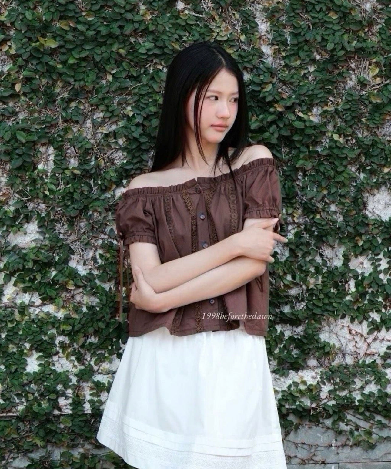 1998beforethedawn Jane Brown Top