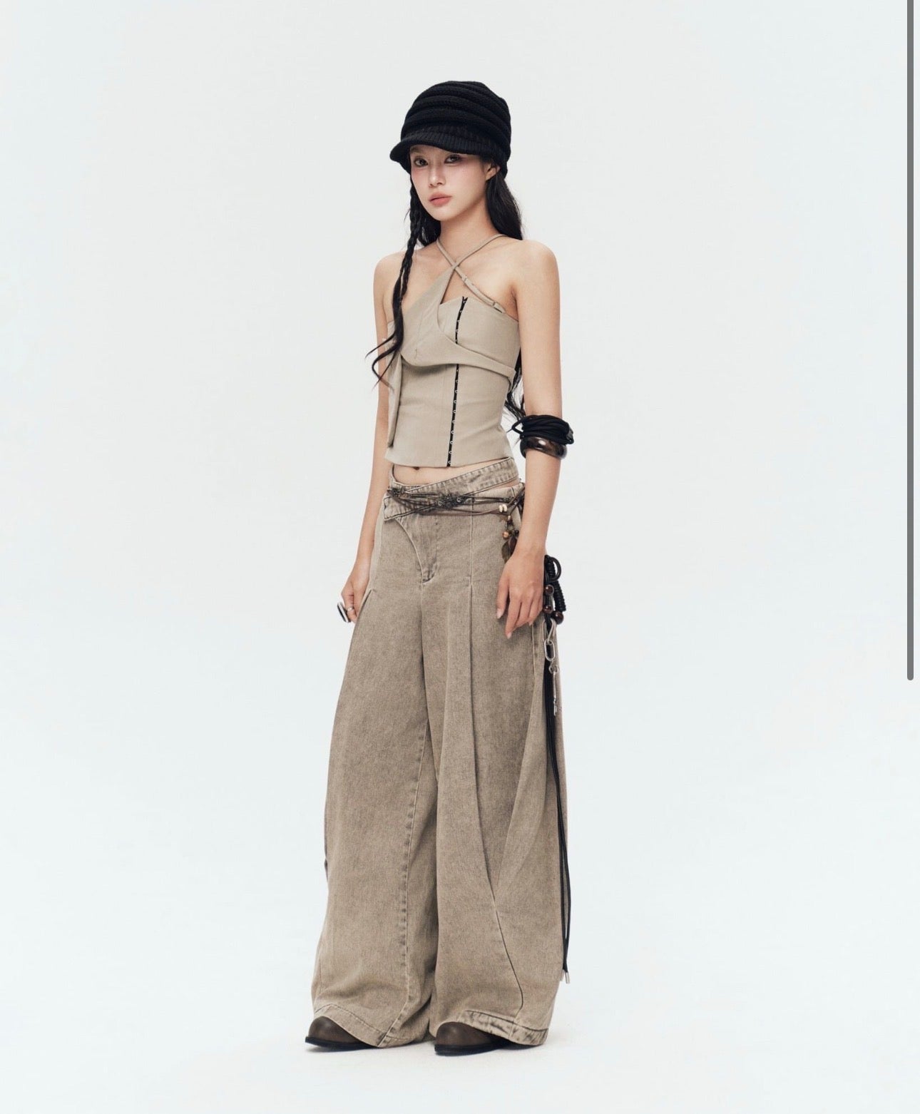 Bunnyhill Demos Top ( Moss Grey )