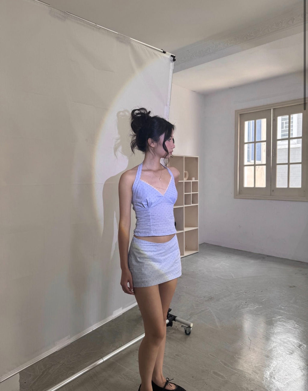 1998 Baby Blue Halter Top - Ready to dispatch in 48 hours