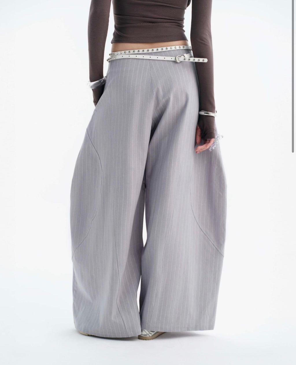 BunnyhillConcepts Luft Pants ( Blue Grey Striped ) - Ready to dispatch in 48 hours