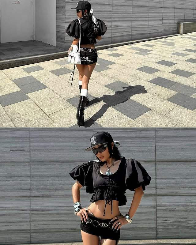 Ayserkris Arie Babydoll Top - Ready to dispatch in 48 hours