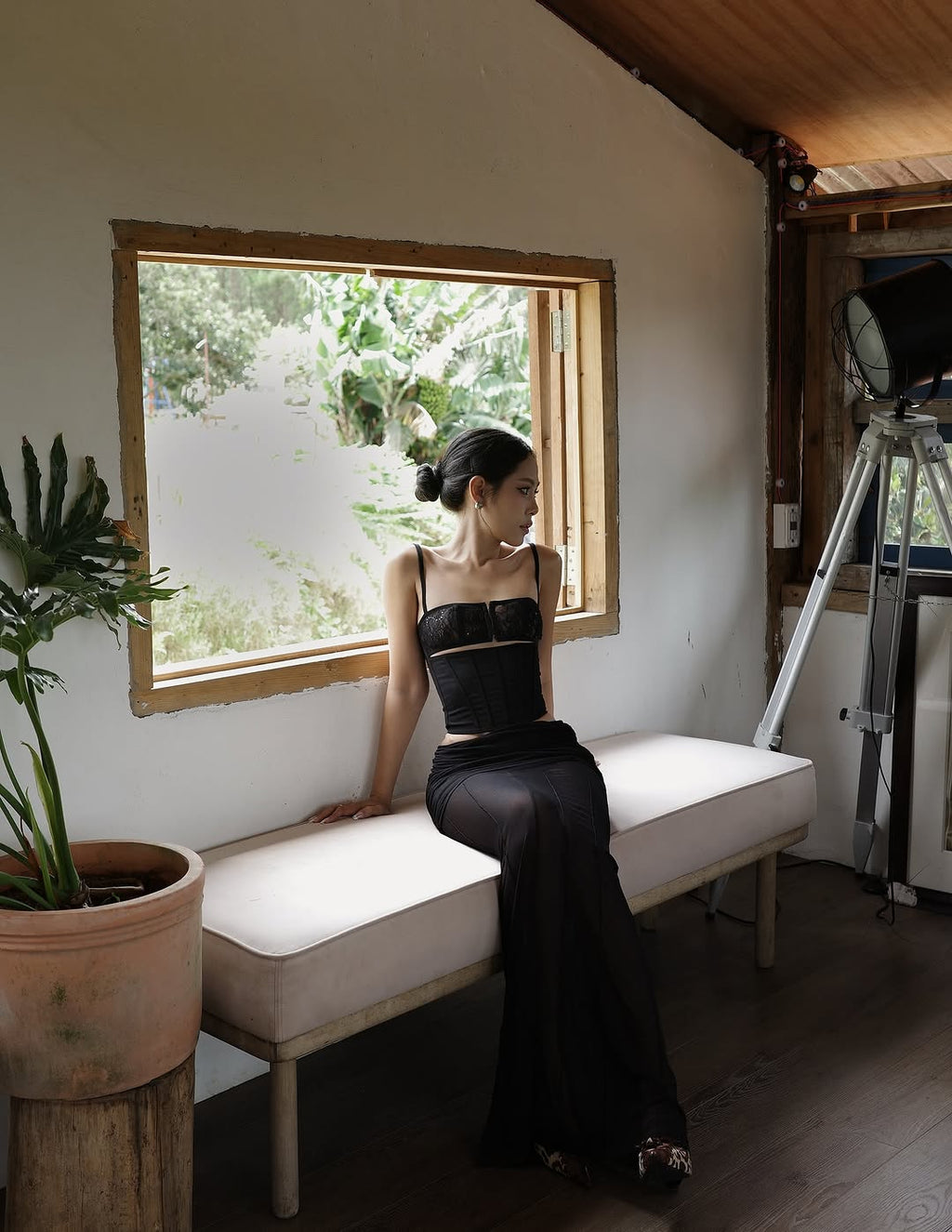 Elmer Corset Top (Black)