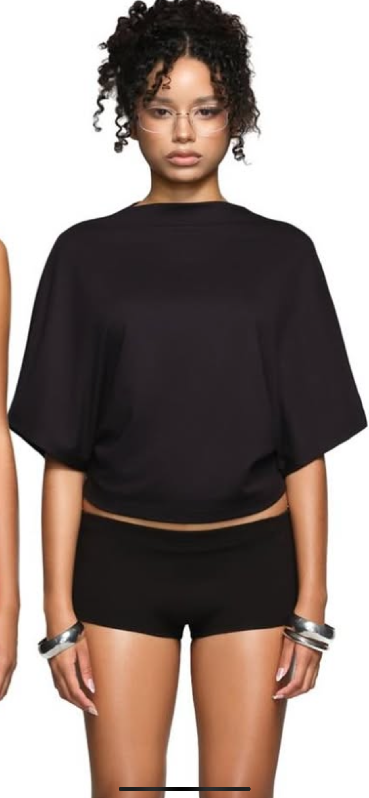 Backless Lace-Up Tee 