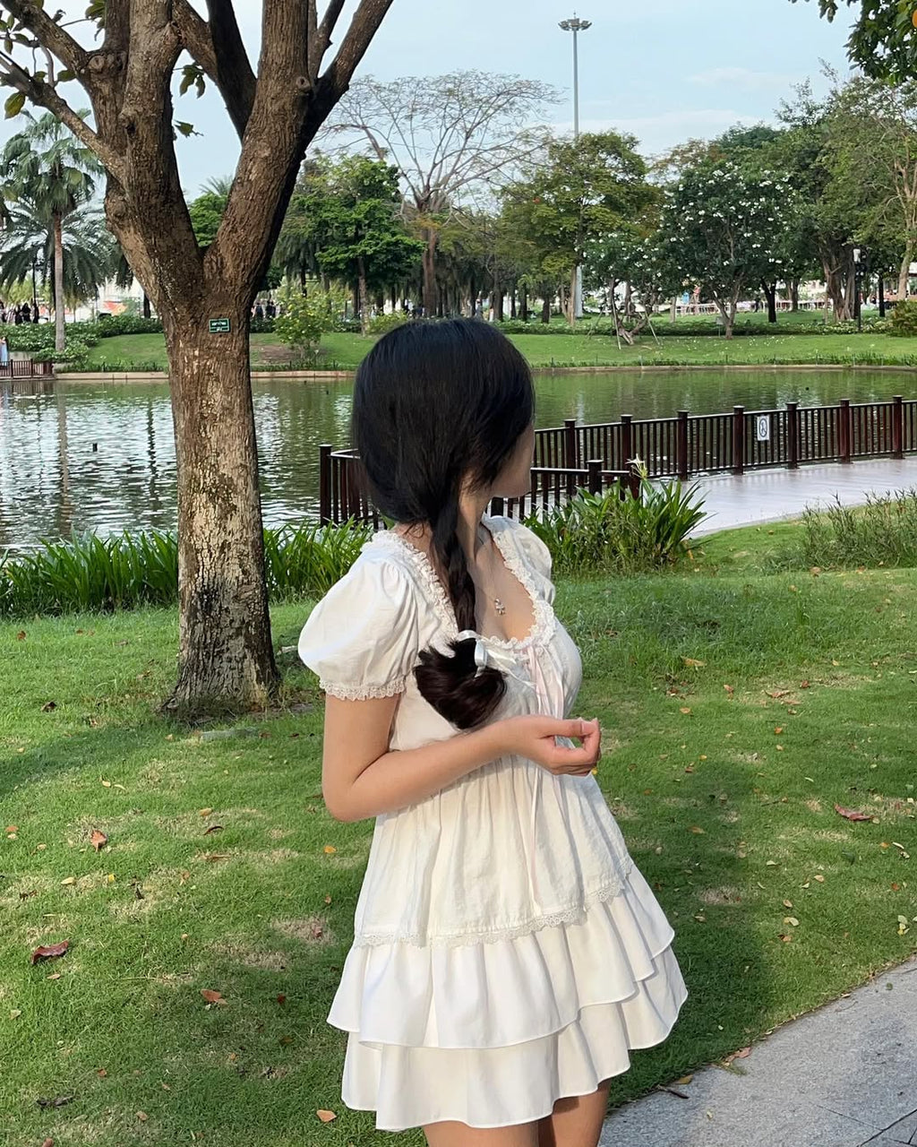 My Baby doll Top - White (Pre-order)