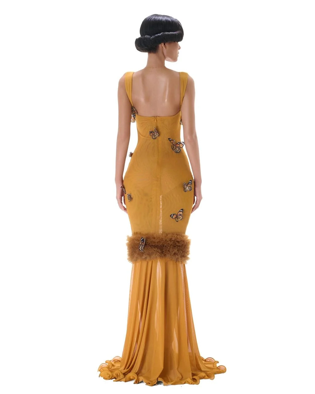 Ibiboss Lumina Dress (Yellow ) - Ready to dispatch in 48 hours