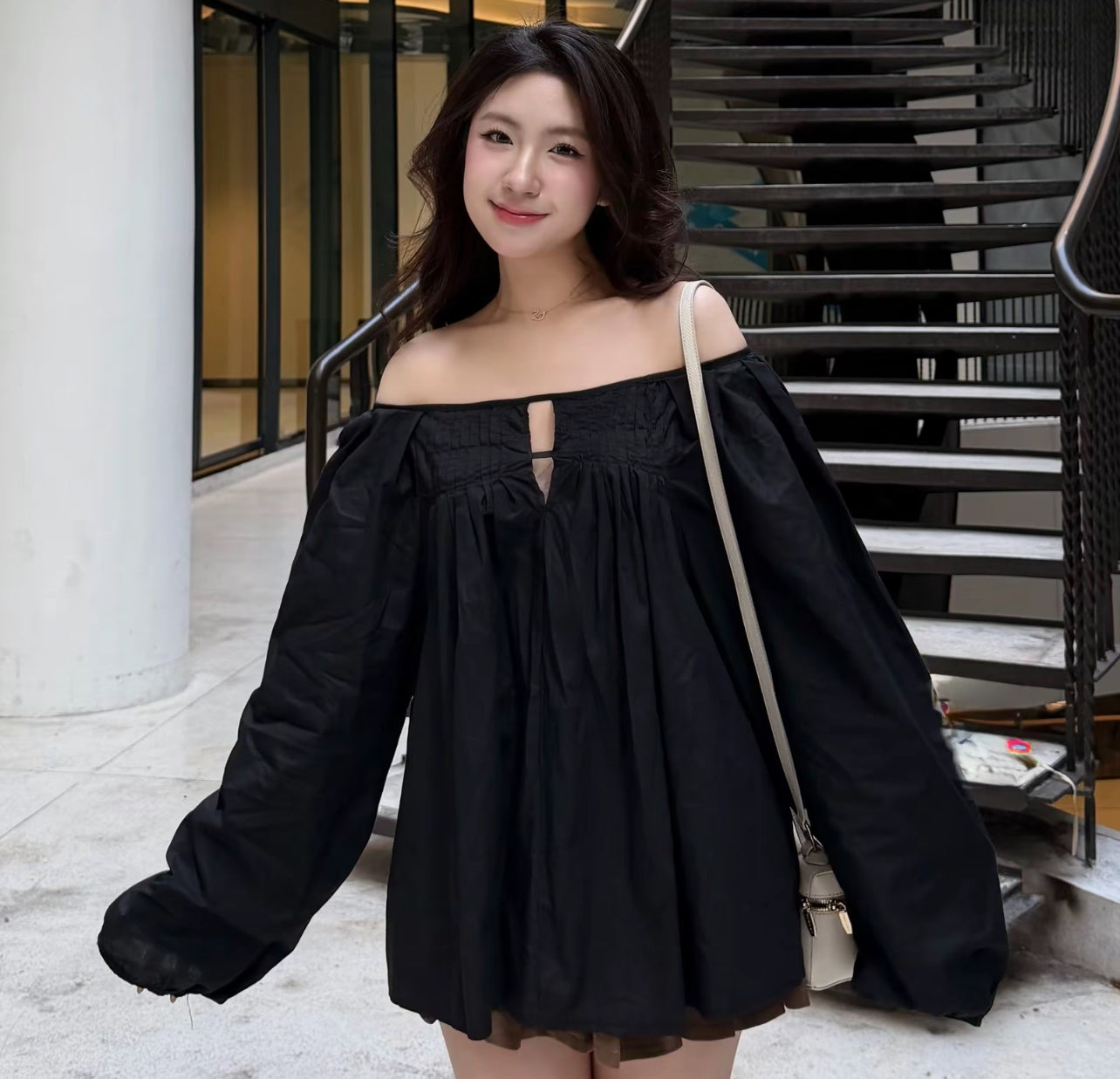 Kimee Babydoll Top - Ready to dispatch in 48 hours