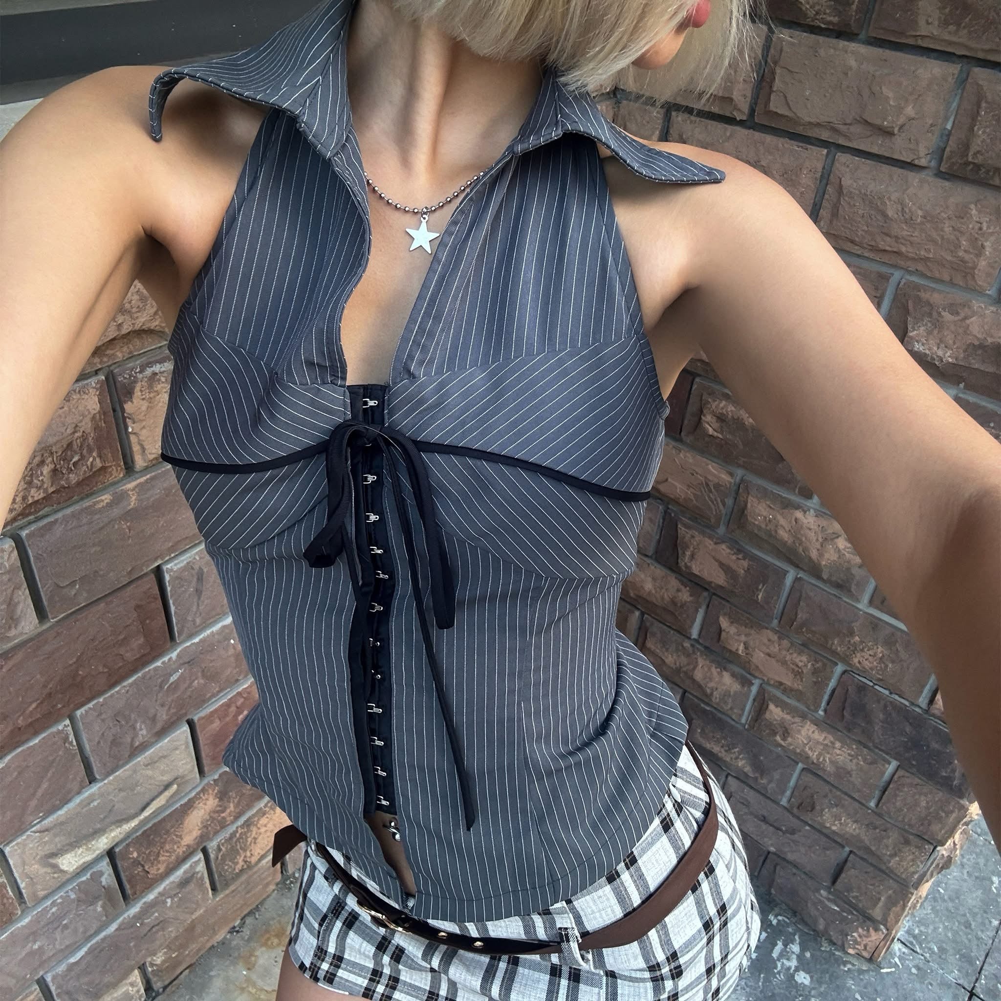 Aiai Studio Ivy Halter Top