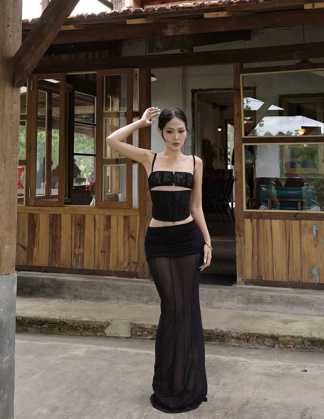 Elmer Corset Top (Black)