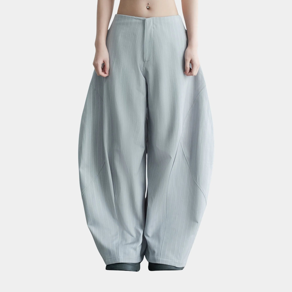 BunnyhillConcepts Luft Pants ( Blue Grey Striped ) - Ready to dispatch in 48 hours