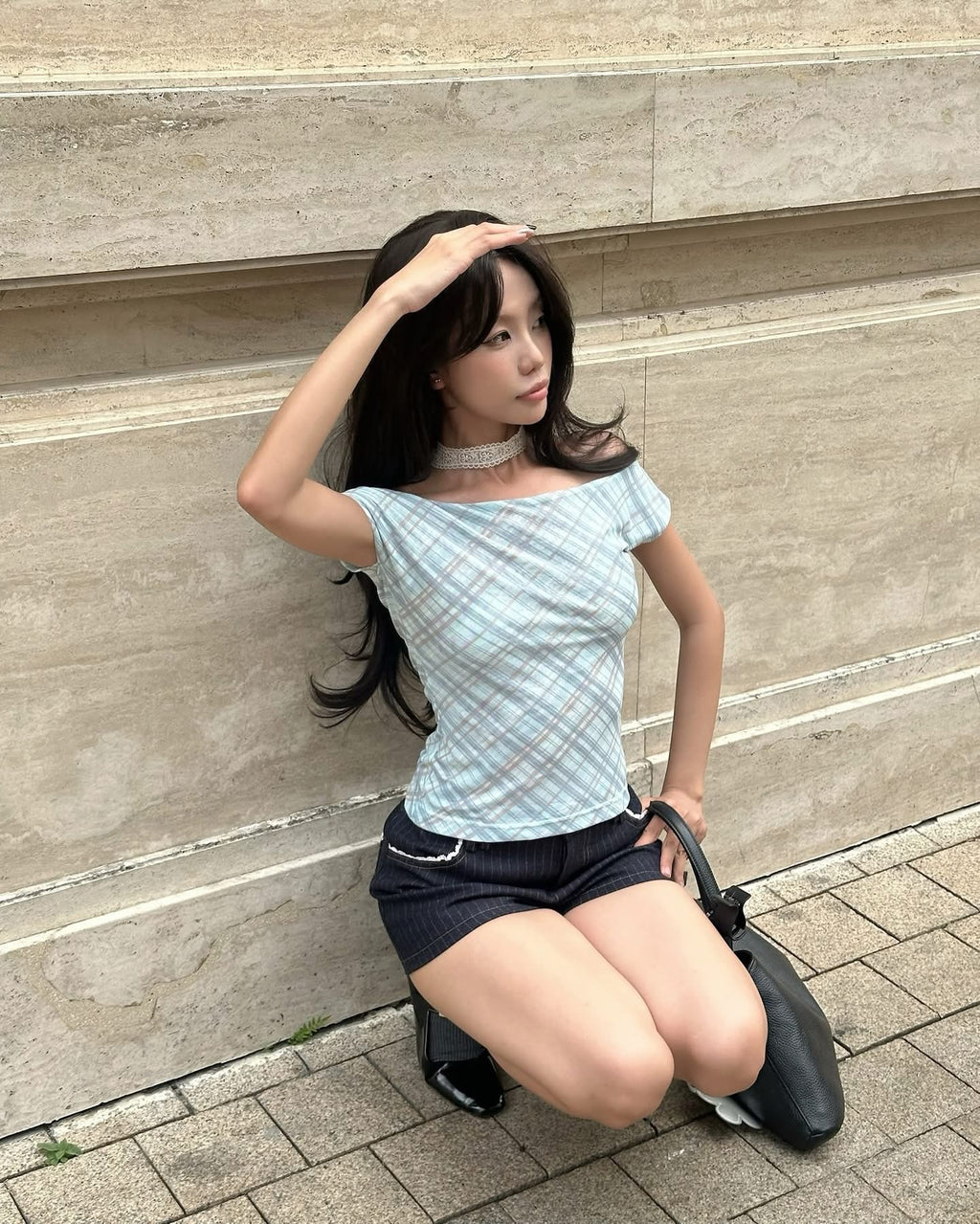 MiaRitta Nancy Top ( Blue )
