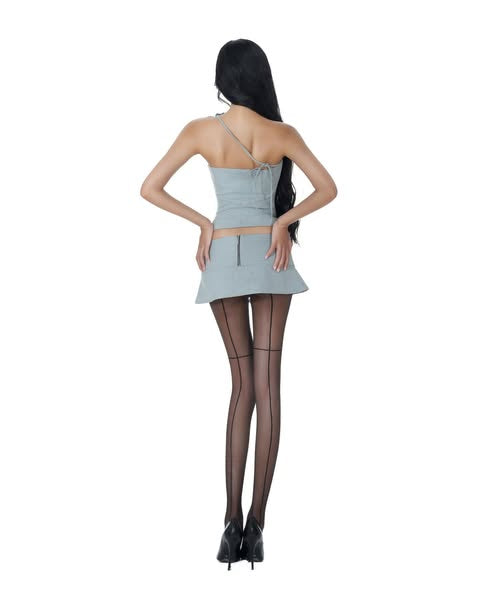 Ibiboss Cami Corset and Mini Cami Skirt - Ready to dispatch in 48 hours