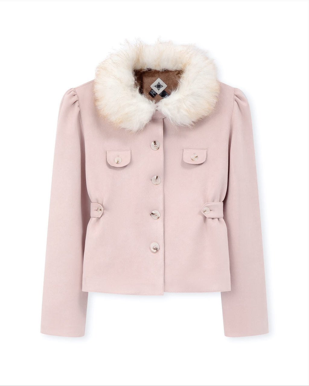 UYU Label Misa Faux Suede Jacket