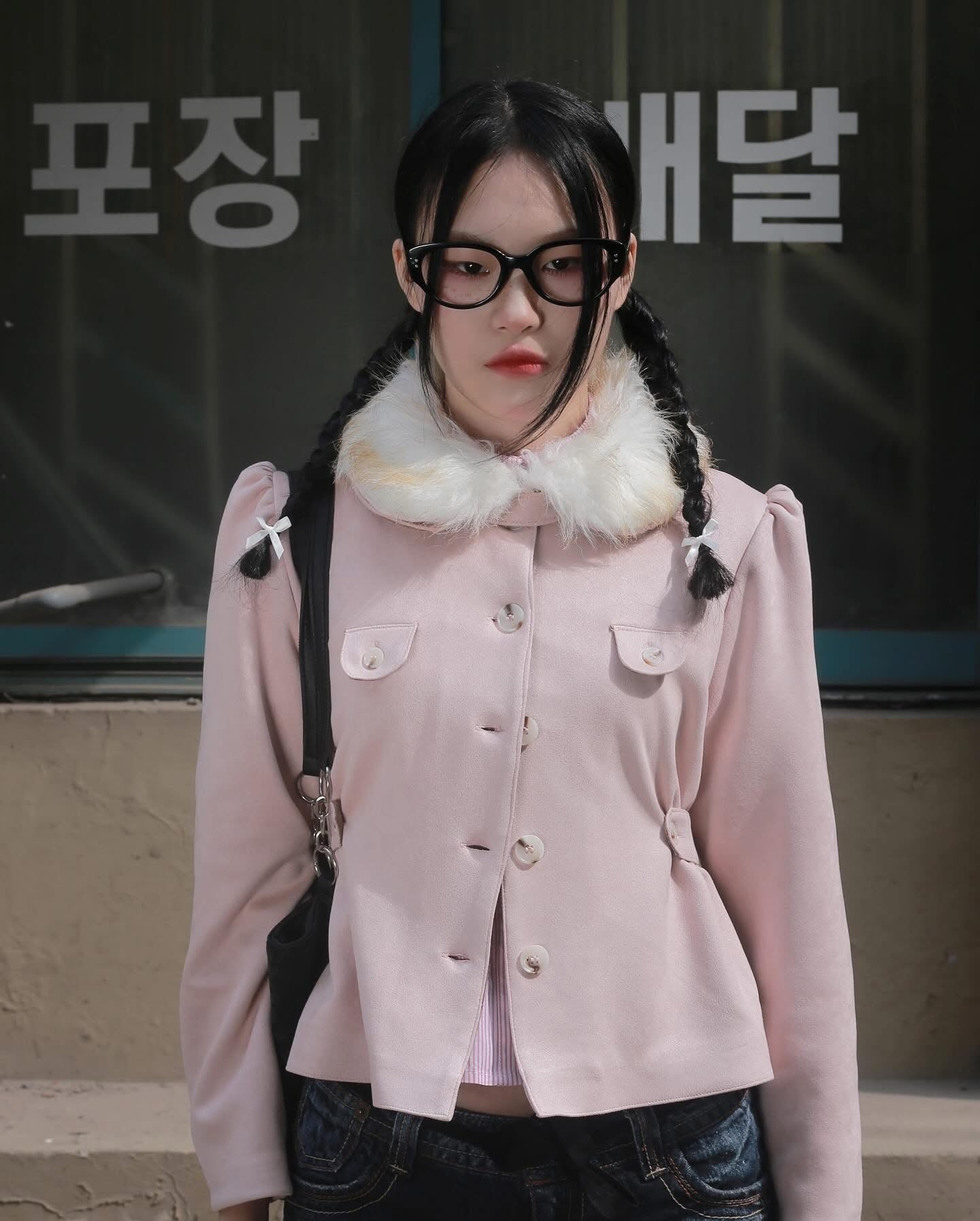 UYU Label Misa Faux Suede Jacket