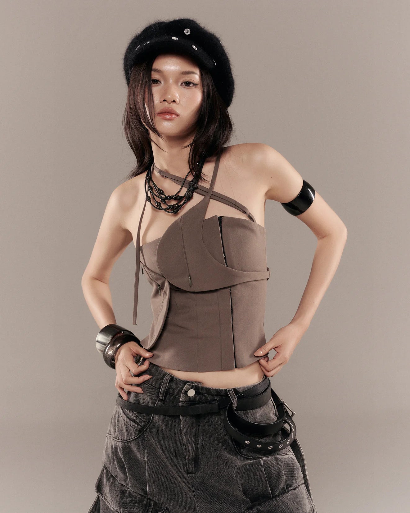 BunnyHill Demos Top ( Grey )