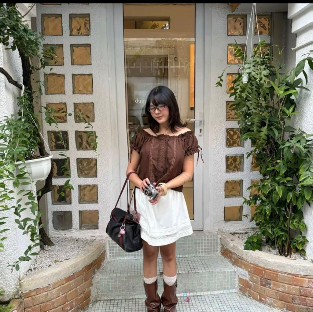 1998beforethedawn Jane Brown Top